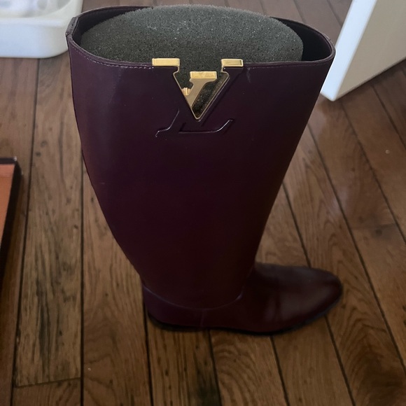 Louis Vuitton heritage high top flat boot worn a few times - Picture 4 of 8